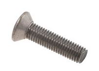 
                  
                    Chrome screw 1/4" UNF x 1" raised countersunk,
                  
                