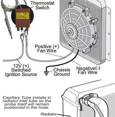 
                  
                    Radiator fan thermostatic control switch
                  
                