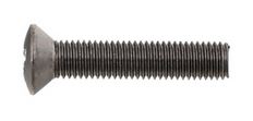 Chrome Screw 1/4" UNF x 1.1/4" raised countersunk