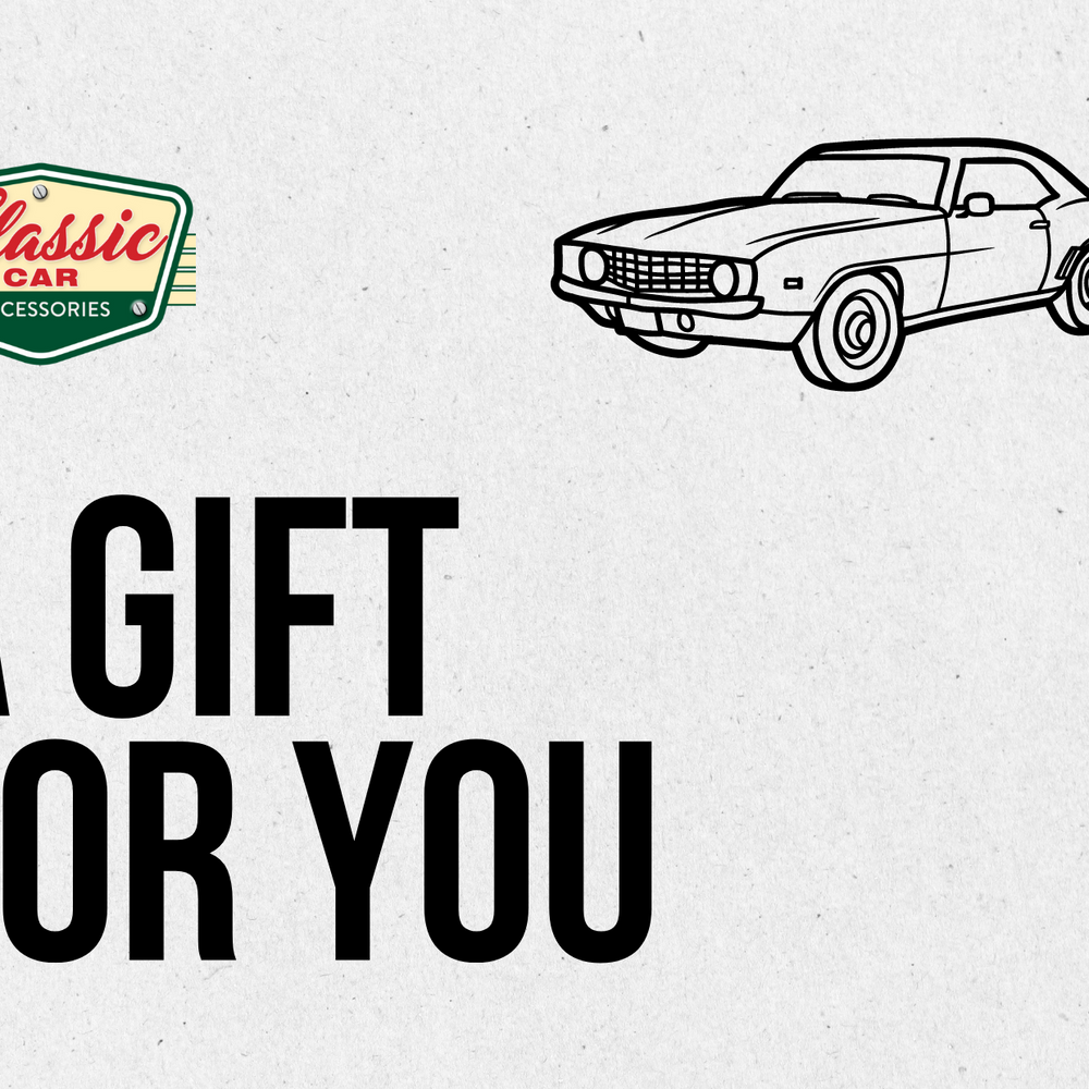 Classic Car Accessories Gift Card