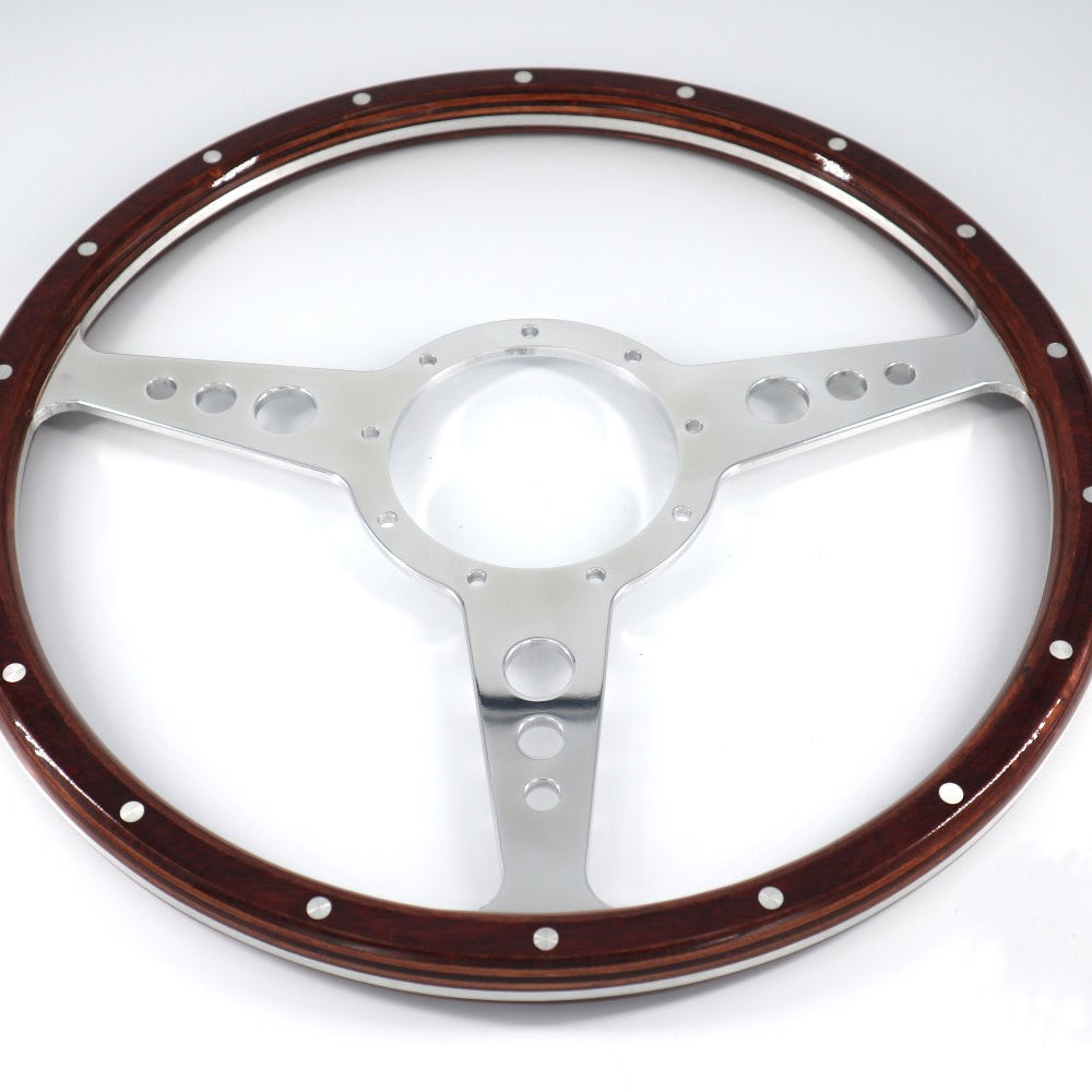 
                      
                        Classic Wood Steering Wheel
                      
                    