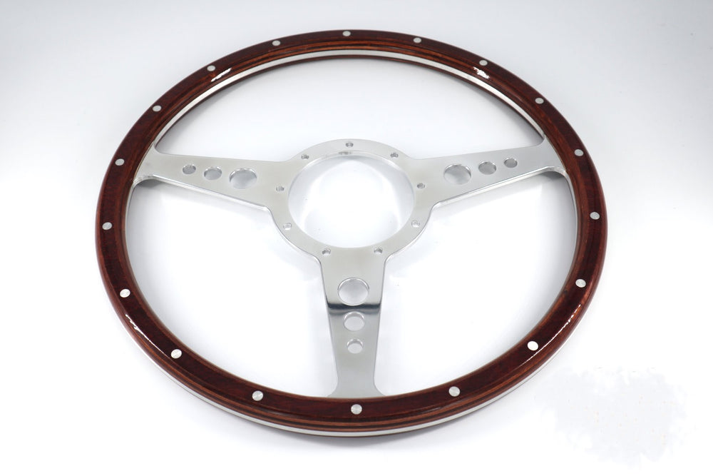 Classic Wood Steering Wheel