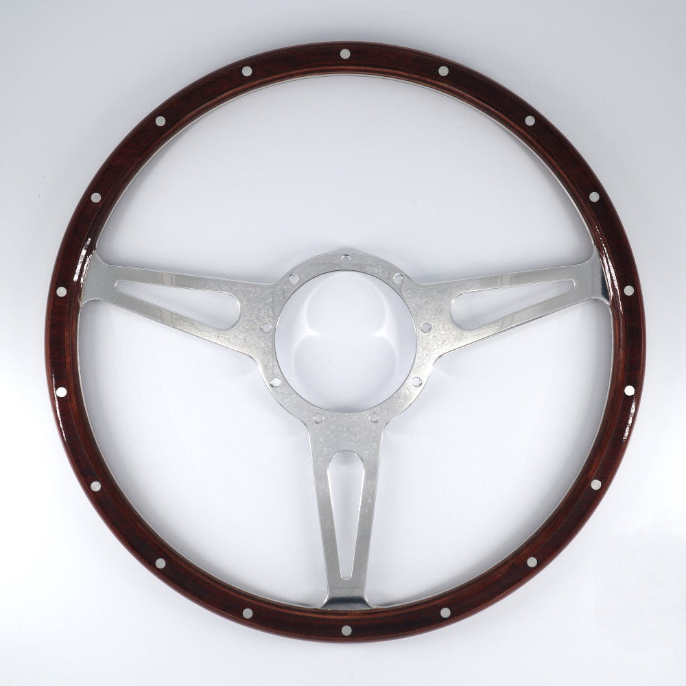 
                      
                        Classic Wood Steering Wheel
                      
                    