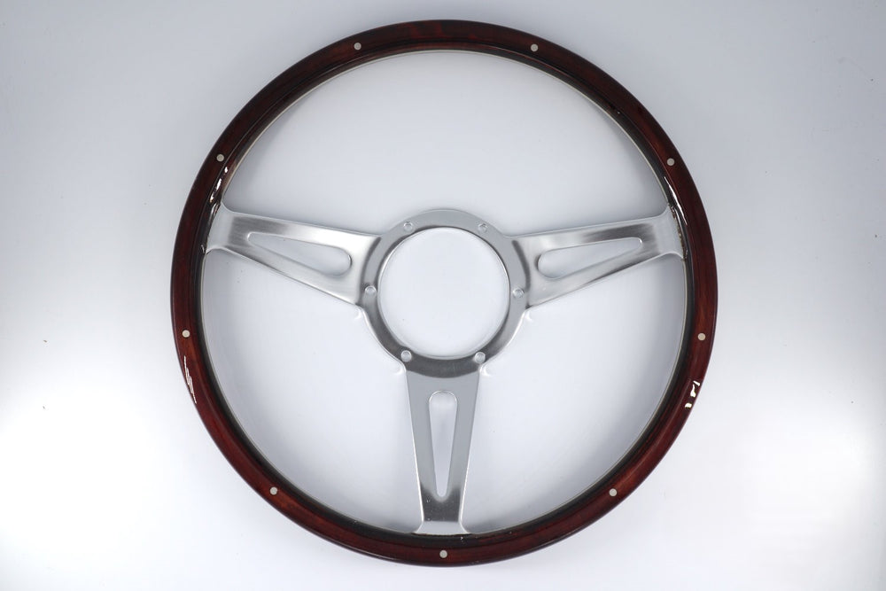 Classic Mountney Light Woodrim steering wheel - 13