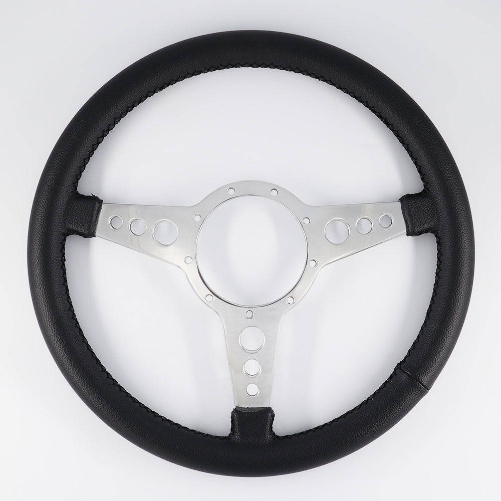 Quality Vinyl 14" Flat Steering Wheel