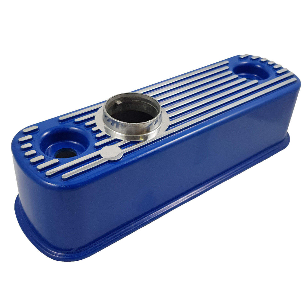 Blue Austin/Morris Mini Alloy Valve Cover & Gasket