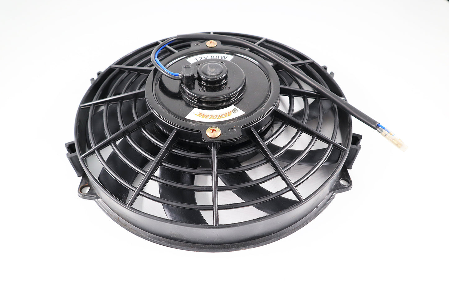 9" Aeroline Electric 12V Radiator Cooling Fan + Fitting Kit