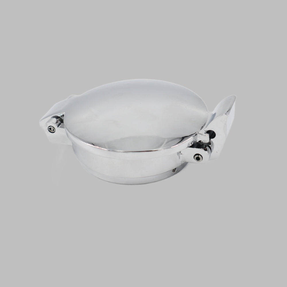 Aston style fuel cap