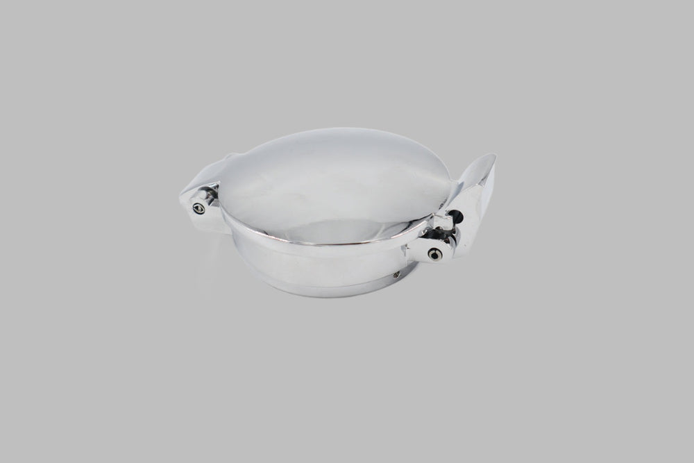 Aston style fuel cap