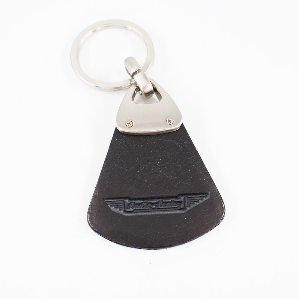 Austin Healey Black Leather Key Ring