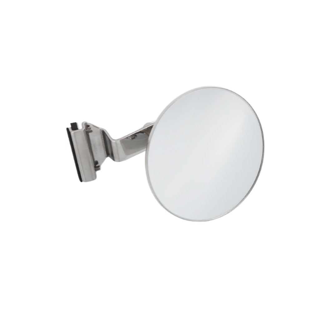 Classic chrome quarter light mirror