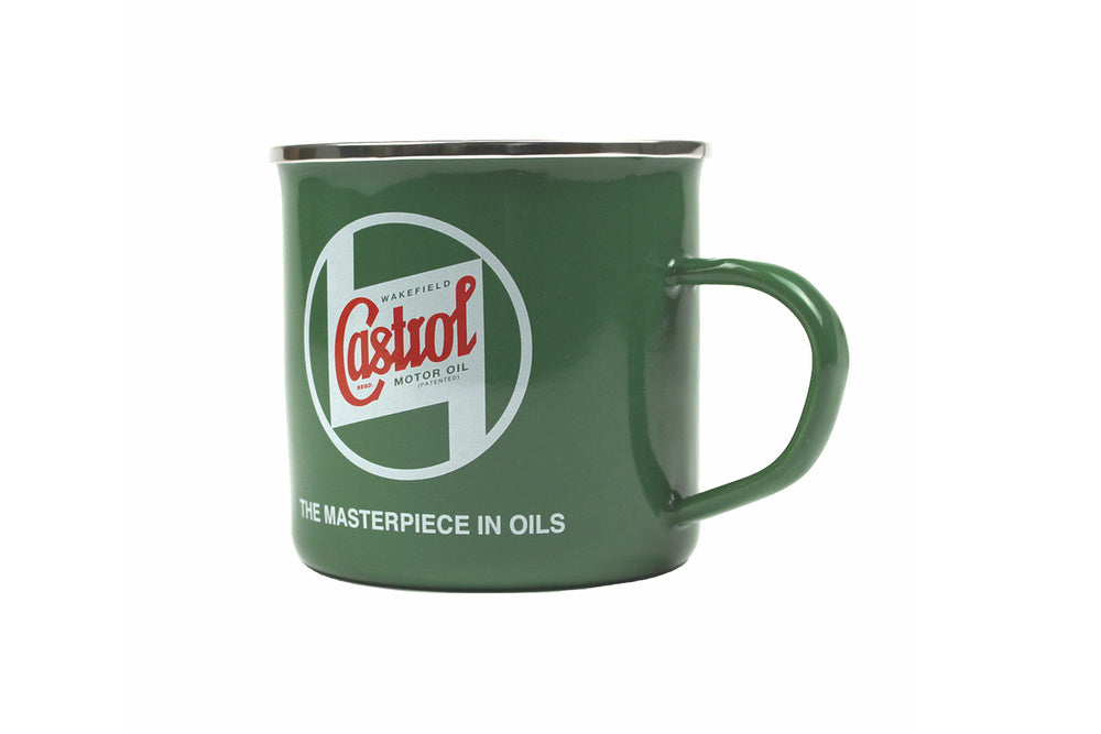 Castrol Classic Enamelled Tin Mug