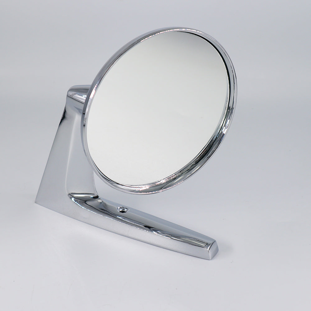 Classic chrome car mirror - round head