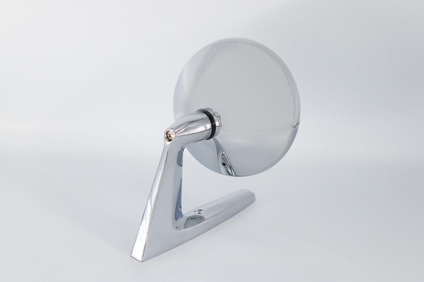 Classic chrome car mirror - round head