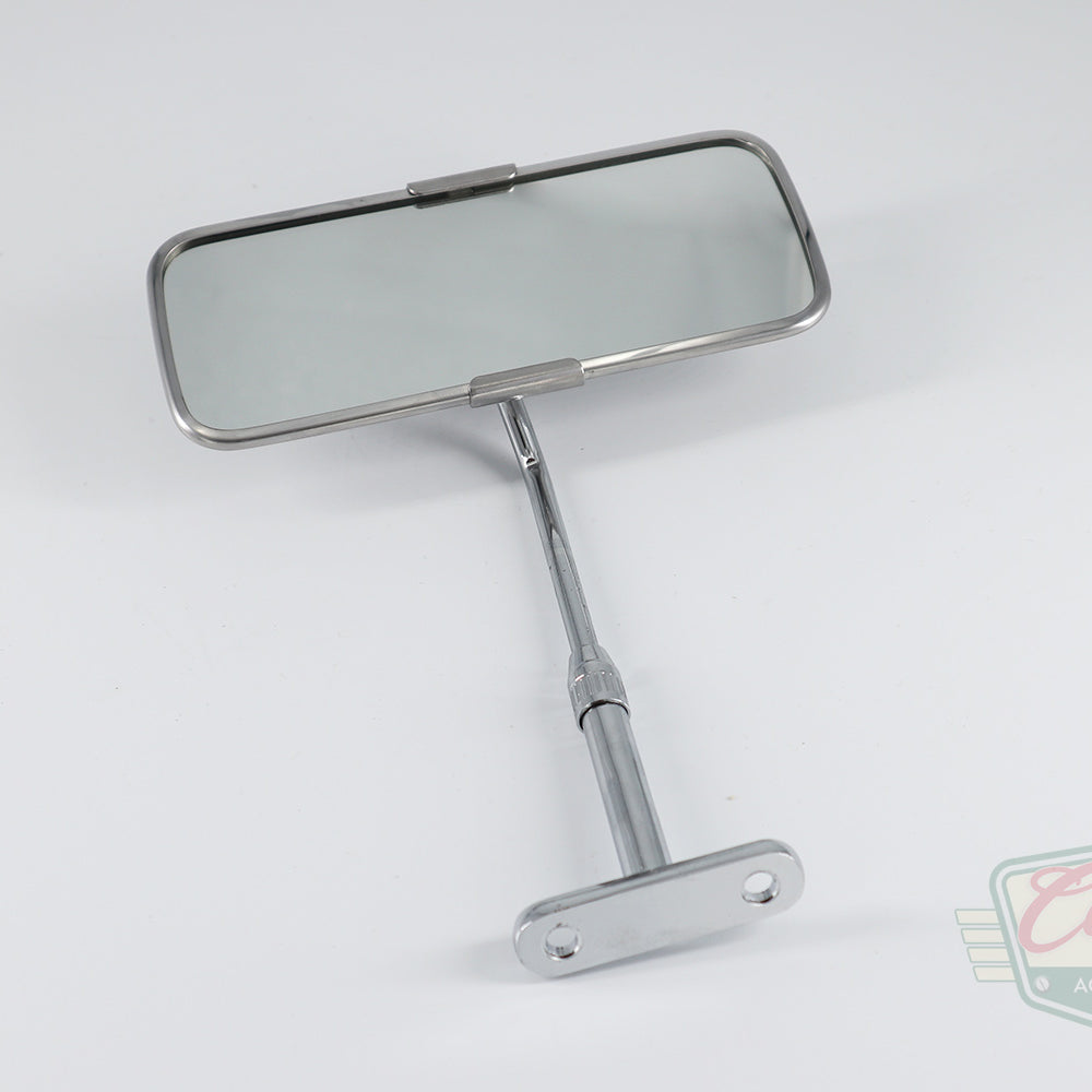 Interior mirror with adjustable arm