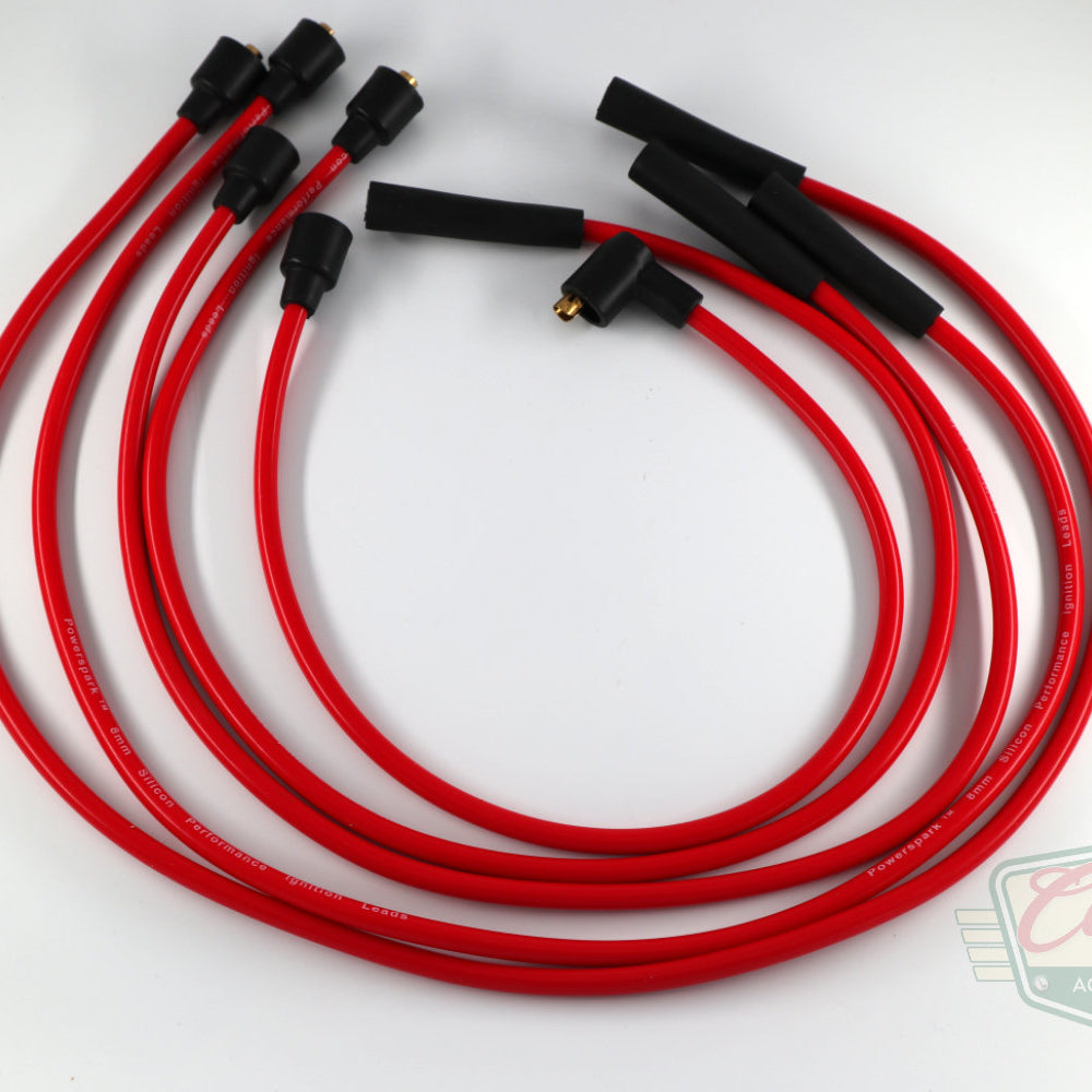 Ford Pinto OHC Performance Double Silicone HT Leads 8mm