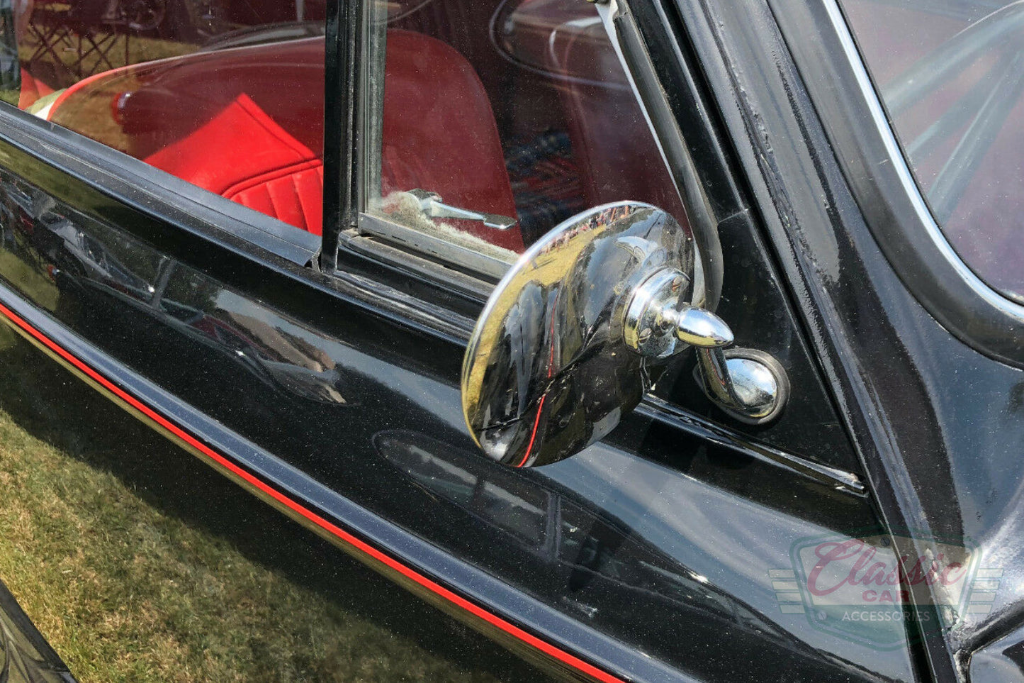 Classic Lucas style chrome mirrors - Tex