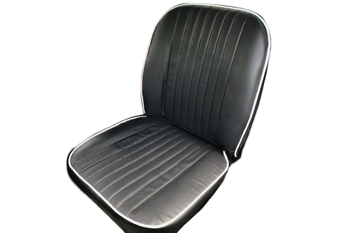 MGB Roadster & GT Front Seat Vinyl Covers, '62-'68, Black – Classic Car ...