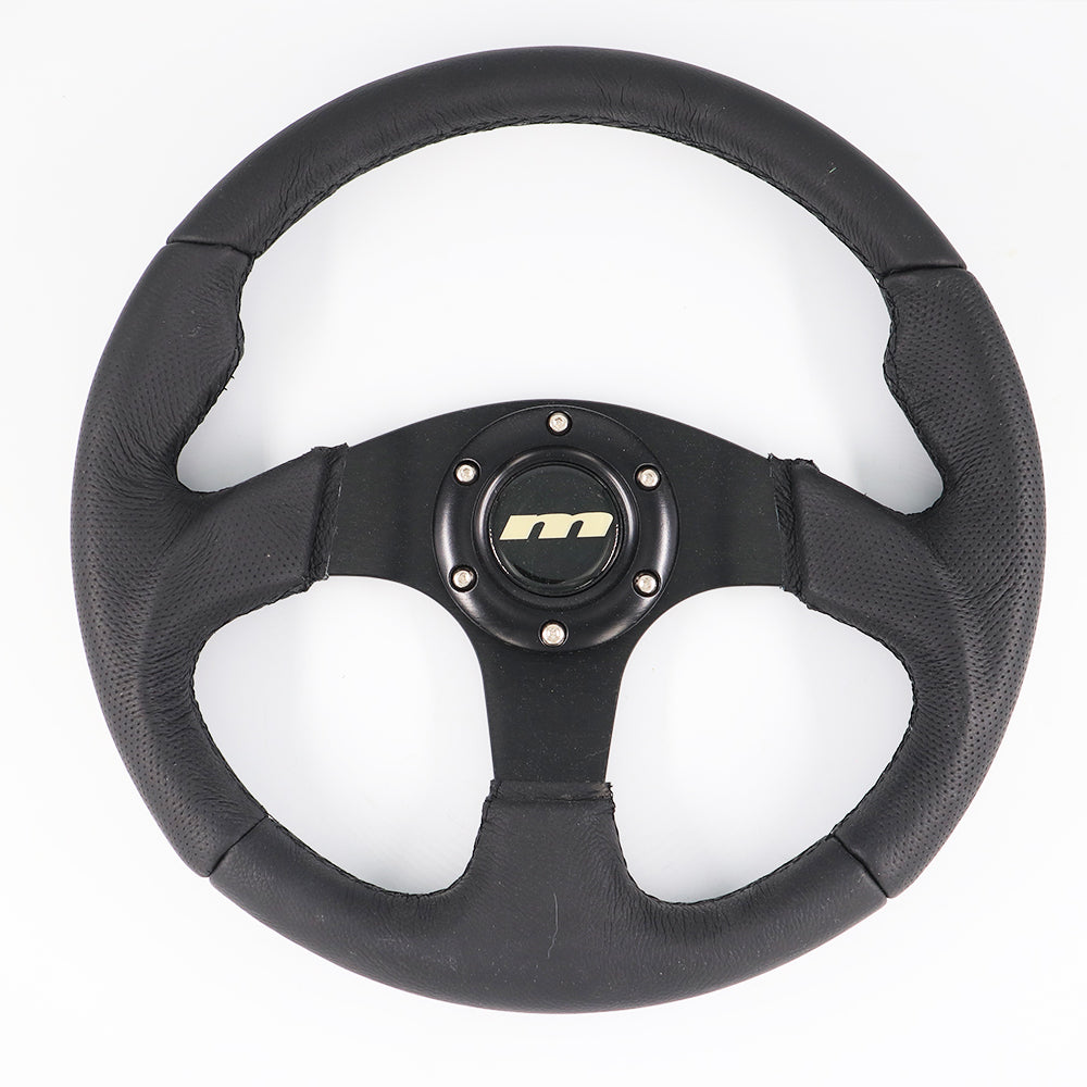 
                      
                        320mm Leather Steering Wheel - Black Centre - M Range
                      
                    