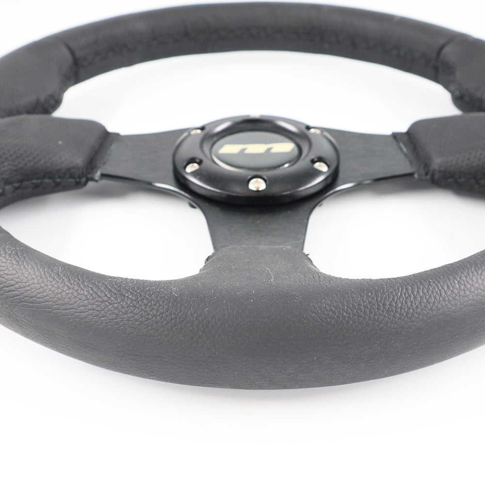 
                      
                        320mm Leather Steering Wheel - Black Centre - M Range
                      
                    