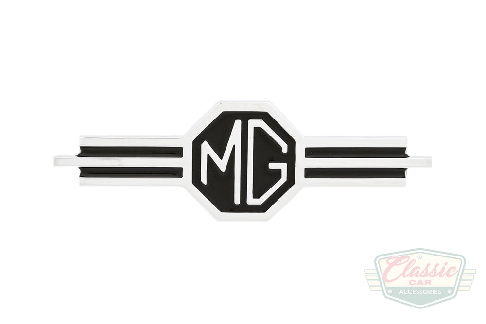 MG radio blanking plate badge