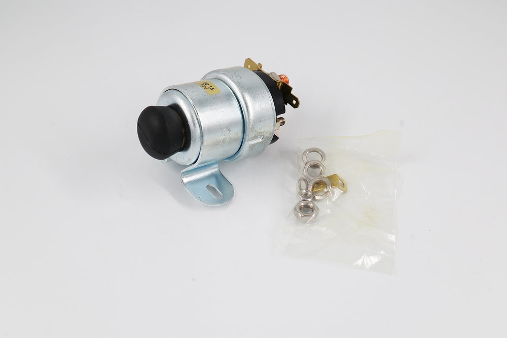 12 volt starter solenoid with manual push button