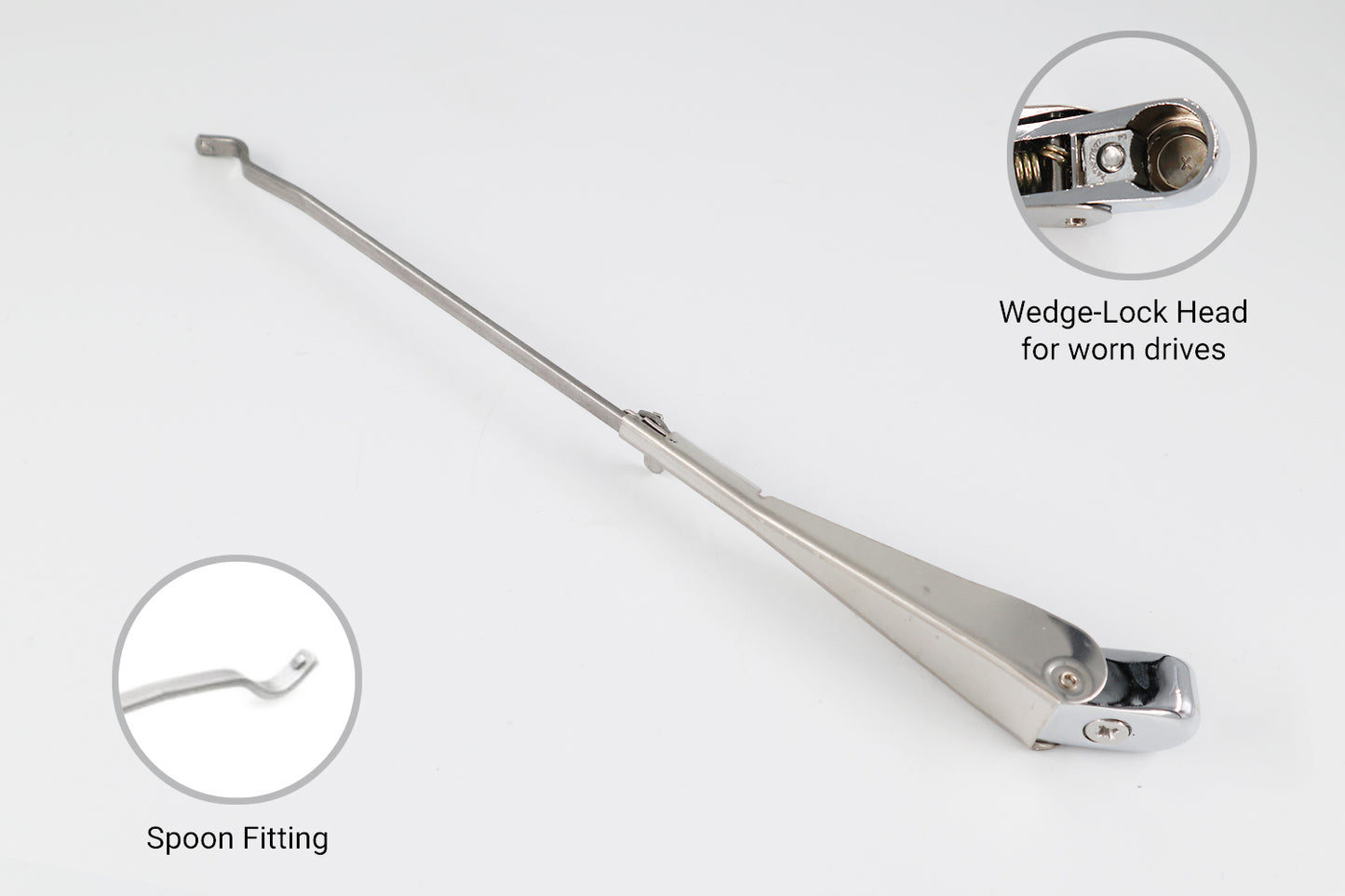 Spoon 5.2mm, Wedge Lock  - Adjustable Length - Crank Right 10 Degrees