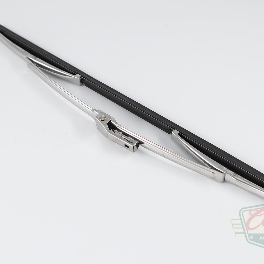 Stainless Steel Wiper Blades - 7.2mm Bayonet fitting, 14 to 18 inch